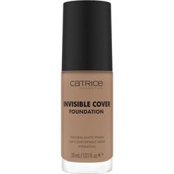 Catrice Invisible Cover Foundation, n. 045N, nude, idratante, a lunga durata, naturale, per pelle secca, vegana, senza olio, senza parabeni, senza particelle di microplastica, confezione da 1 (30 ml)