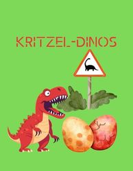 Kritzel-Dinos: Malbuch