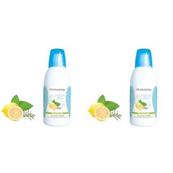 Pranarôm Pranadraine Détox Naturelle Elixir aux Huiles Essentielles Détoxifie/Draine Preêt à Boire Multicolore Taille Unique 500 ml (Lot de 2)