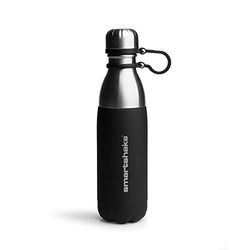 Smartshake Behoud Drinkfles Shaker Cup, 500 ml capaciteit, zwart