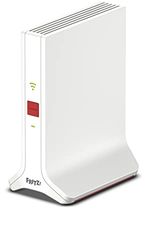 FRITZ!Repeater 3000 Ax Edition International, Ripetitore Wi-Fi 6 Extender Triband Veloce Fino A 4.200 Mbit, S, Mesh, Access Point, 2X Gigabit Lan, Interfaccia In Italiano 20002991, Bianco