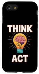 Movimenti di protesta Attivisti Giovani Led Think Act Custodia per iPhone SE (2020) / 7 / 8