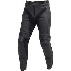 XRC GLET Motorbroek van leer voor heren, zwart