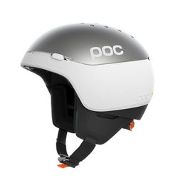 POC Meninx RS MIPS Casco de esquí, Unisex Adulto, Argentita Plata Mate, M-L (55-58 cm)