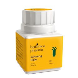 Botanicapharma Ginseng Rojo 500 Mg - 60 Cápsulas vegetales - Energía y vitalidad.