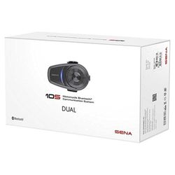 Sena 10S Motorcycle Bluetooth Headset Communication System, Dual Pack