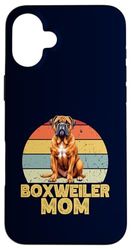 Boxweiler Mom Funny Retro Love My Mixed Breed Dog Custodia per iPhone 16 Plus