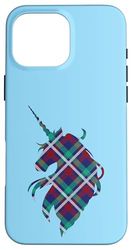 Scottish Plaid Unicorn Scottish Pride Scotland Case for iPhone 16 Pro Max