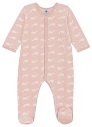 Petit Bateau A0AH0 pyjama voor meisjes, Saline/Marshmallow, 18 maanden, zoutoplossing/marshmallow, 18 Maanden