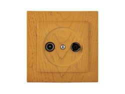De nieuwste generatie televisie in eiken-look, ontworpen voor wandmontage. Deel van de gerenommeerde 8000 serie biedt een spectaculaire en elegante visuele ervaring.