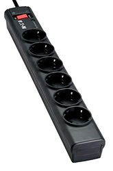 Eaton Multiprise/Parafoudre - Eaton Protection Strip 6 FR - PS6F - 6 prises FR - Noir