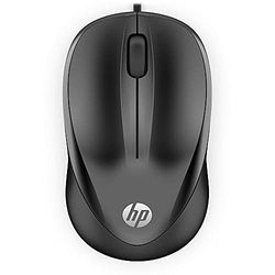 HP 1000 Black Wired USB Mouse