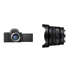 Sony Alpha ZV-E10 | Vlog Camera con obiettivo intercambiabile mirrorless APS-C + obiettivo SELP1020G