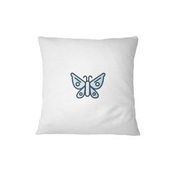 Bona Basics, Funda de cojín Decorativa, decoración del hogar, para sofá, cafetería, Tamaño: 60x60 cm, Color: Blanco