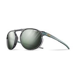 Julbo Meta Shiny Tryearslu Zonnebril, zwart/leger/goud, L, uniseks, volwassenen, Shiny Tryearslu zwart/leger/goud, L