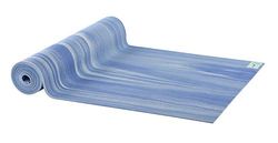 YIN-YANG DELUXE Yogamat 6 mm - 61x183cm - Blauw/Wit