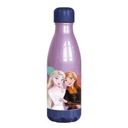 p:os Bottiglia d'acqua P os Frozen 35721 in acciaio inossidabile per bambini e adulti, ca. 560 ml, a doppia parete, tenuta stagna, adatta bevande gassate (il design può variare)
