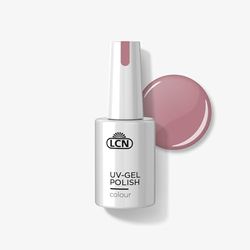 LCN Vernis à ongles UV taupe violet - Shellac couvrant et durable - Dissolution en douceur - Végétalien, sans cruauté envers les animaux et sans HEMA - 10 ml