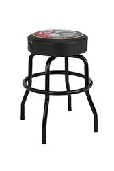 Fender® Guitars & Amps Pick Pouch Barstool, Black/Black, 24"