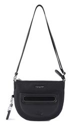 Hedgren Unisex's Bonbon S Halfmoon Crossover S + RFID, Black, Talla única