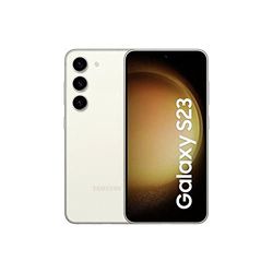 Samsung Galaxy S23 256GB 5G Mobile Phone - Cream, SM-S911BZEGEUB