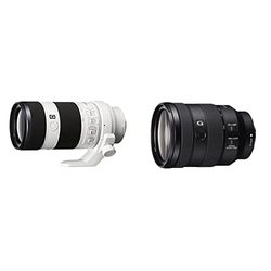 Sony FE 70-200 mm f/4 G OSS | Obiettivo Zoom, Full-Frame (SEL70200G) & SEL-24105G Obiettivo con Zoom 24-105 mm F4, Serie G, Stabilizzatore Ottico, Mirrorless Full-Frame, Attacco E, SEL24105G