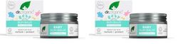 Dr Organic Baby Bum Balm with Calendula, Nappy Rash Cream, Sensitive Skin, Lanolin, Natural, Vegan, Dermatologically Tested, Cruelty-Free, Paraben & SLS Free, Certified Organic, 50ml (Pack of 2)