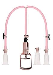 Shots Pumped - Clitoral & Nipple Pump Set Medium - Rose Gold