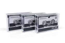 GALLUNOPTIMAL MC60 - Microcassette per registratori vocali, confezione da 3, dittafono musicassetta, per audiocassette