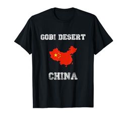 China Bandera angustiada Gobi Desert Pride Camiseta