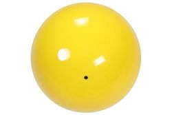Togu Unisex – gymnastiekbal voor volwassenen 300 g B.Q., gelakt, geel, 16 cm