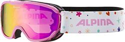 ALPINA Unisexe - Enfants, PHEOS JR. Lunettes de ski, rose, One Size