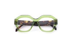Corpo-otto Occhiali da Lettura Vogue Verde-Tartaruga +1,50