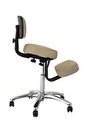 Jobri Jazzy Kneeling Chair with Back Support - Blue