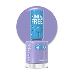 Rimmel London Kind and Free Clean Nail Polish 8ml 153 Lavender Light