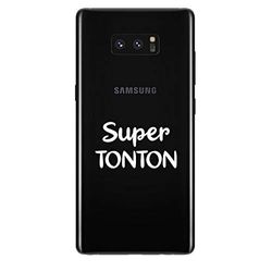 Zokko Beschermhoes voor Samsung Note 9 Super Tonton – zacht transparant inkt wit