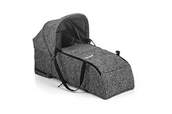 Be Cool Mime Nacelle Souple pour Poussette Bi-Baby Tablier Couvre-Jambes Amovible Capote Pliable Premiers Jours