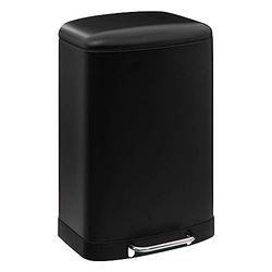 5 five simply smart Poubelle à pédale ariane métal 50l noir