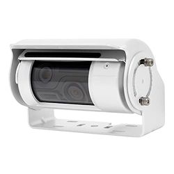 CARGUARD SYSTEMS - Caméra arrière Double pour navigateur, moniceiver et Moniteur avec 2 entrées pour Appareil Photo, 150° et 60°, 9-32V, PAL