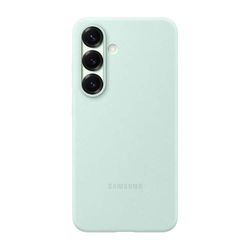 Samsung Färgglatt silikonfodral för Galaxy S25, Mint