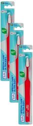 Brosse à dents TePe Special Care Regular, pour le brossage des dents après une chirurgie buccale (Lot de 3)