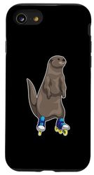 Carcasa para iPhone SE (2020) / 7 / 8 Nutria Patinaje en linea Patines en linea Deportes