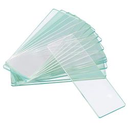 Cura Farma Object Holder Slides for Microscope Molati with Sandblast Band Laboratory 72 Pieces - Original Farma Care