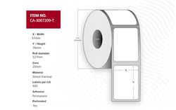 Rollos para Direcciones marca Capture modelo Label 57 x 76mm, Core 25mm,