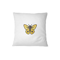 Bona Basics, Funda de cojín Decorativa, decoración del hogar, para sofá, cafetería, Tamaño: 45X45 cm, Color: Blanco
