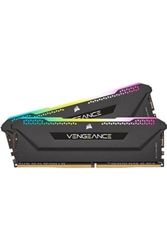 Corsair Vengeance RGB PRO SL 16 GB (2x8 GB) DDR4 3600 MHz C18, Illuminated Desktop Memory Kit (10 Individually Addressable RGB LEDs, Optimised for Bandwidth and Response Times), Black