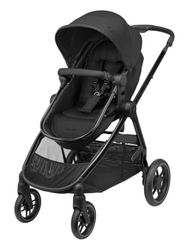 Maxi-Cosi Zelia 3 Luxe - Sistema de viaje 2 en 1, 0-4 años, hasta 22 kg, cochecito de bebé, reclinable, reversible, asiento y cuerpo de cochecito, plegable con una sola mano, cesta de la compra XXL,