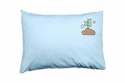 Bona Basics, Housse de Coussin décorative Décoration de la Maison pour canapé, Cafétéria, Taille: 50x35 cm, Couleur: Bleu Clair
