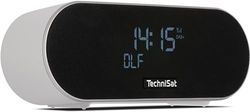 TechniSat DIGITRADIO 53 BT Radio-réveil stéréo de qualité supérieure avec Fonction de Charge USB (Dab+, FM, Affichage de l'heure/de la Date, Double Alarme, Mise en Veille, Snooze, capteur de lumière,