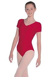 Roch Valley "Jeanette" - kortärmad bodysuit vinröd 11–13 år 146–152 år (3A)